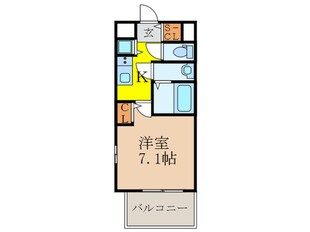 リッツ新大阪の物件間取画像